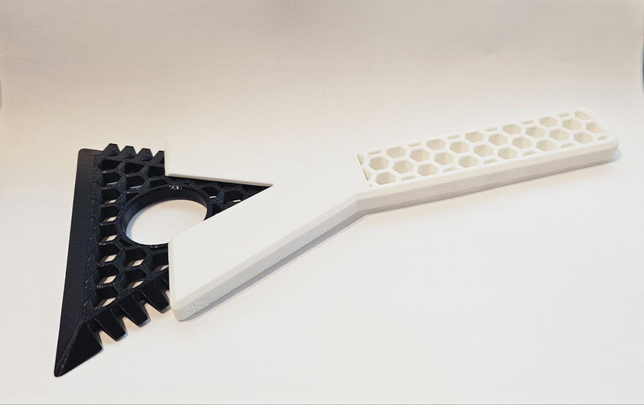 Hex Ice Scraper by AndreaDev3D Download free STL model