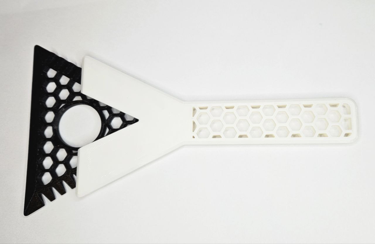 Hex Ice Scraper by AndreaDev3D Download free STL model