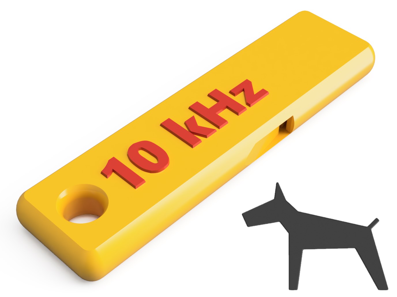 10 kHz Dog Whistle por ThreeD-Michael | Descargar modelo STL gratuito ...