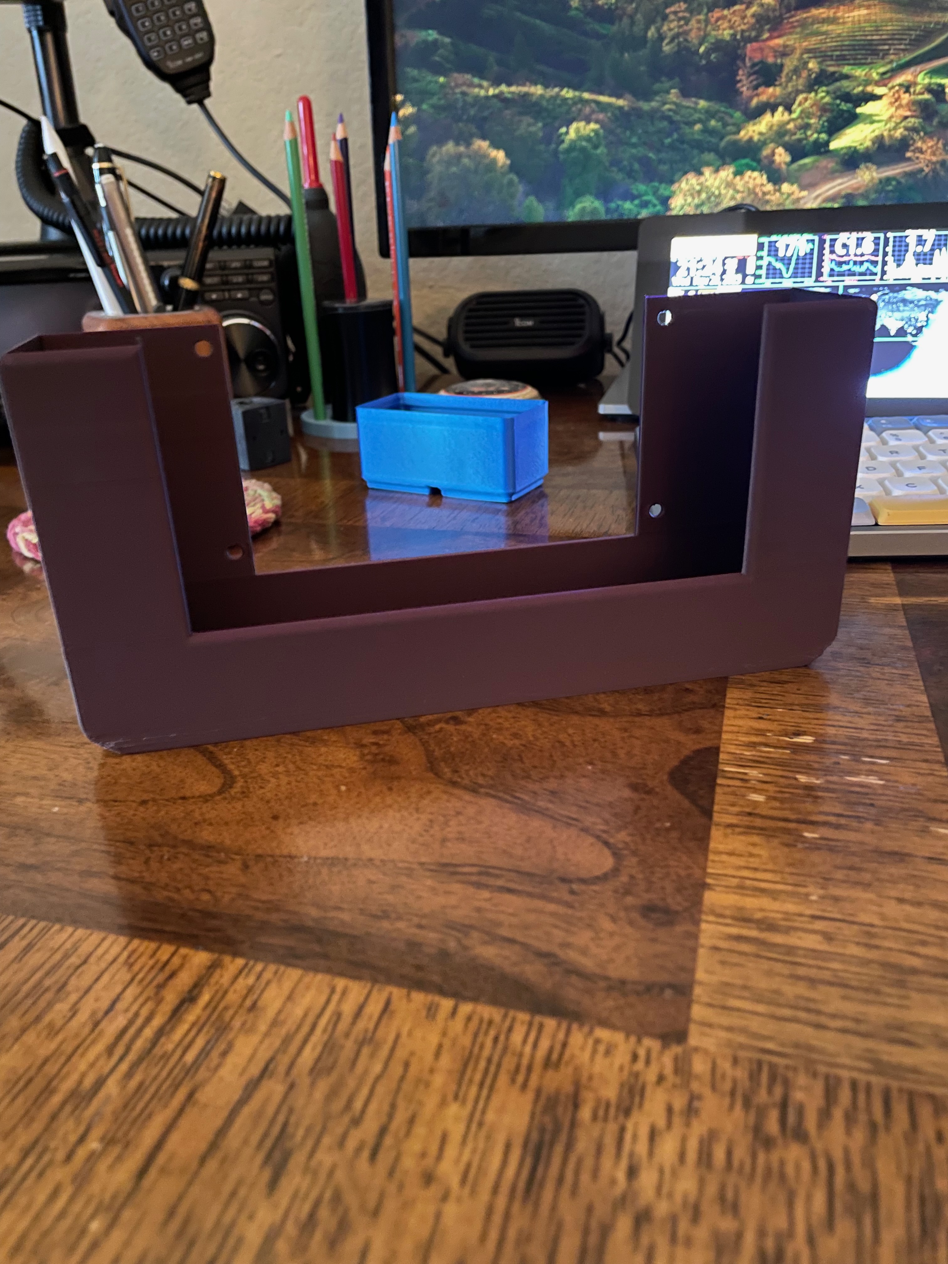Miniatura 2 do modelo 3D Wall / Vertical mount for Mac mini