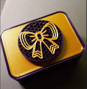 Mechanically Locking Gift Box