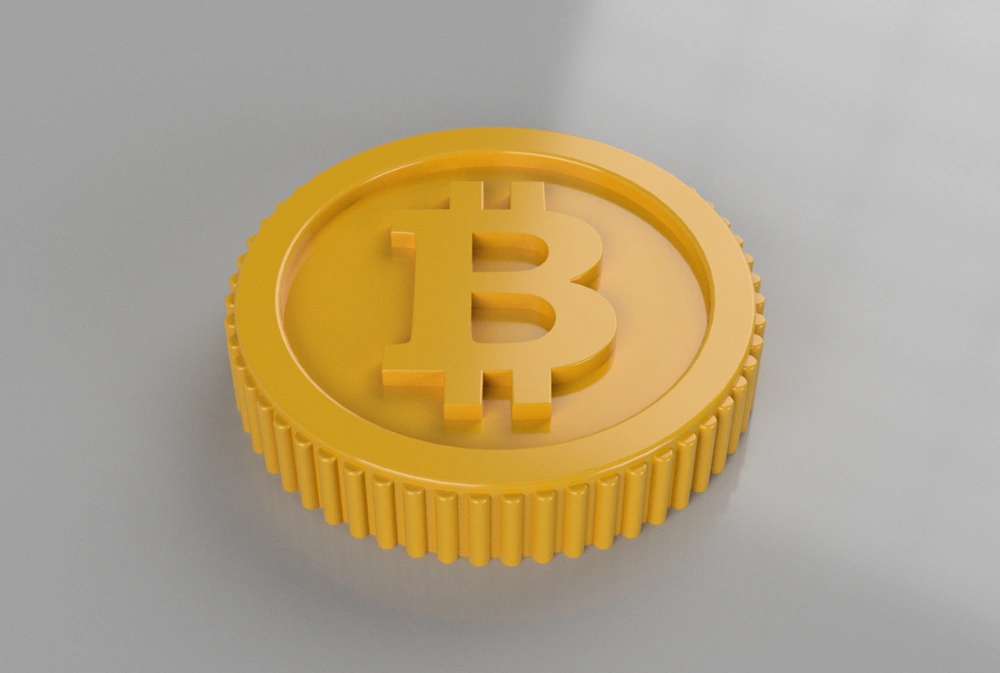 Bitcoin (BTC) - Coin by Magic Studio 3D | Download free STL model ...