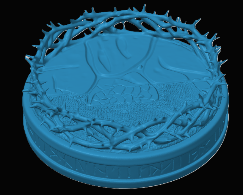 Vines and Thorns Miniature Base