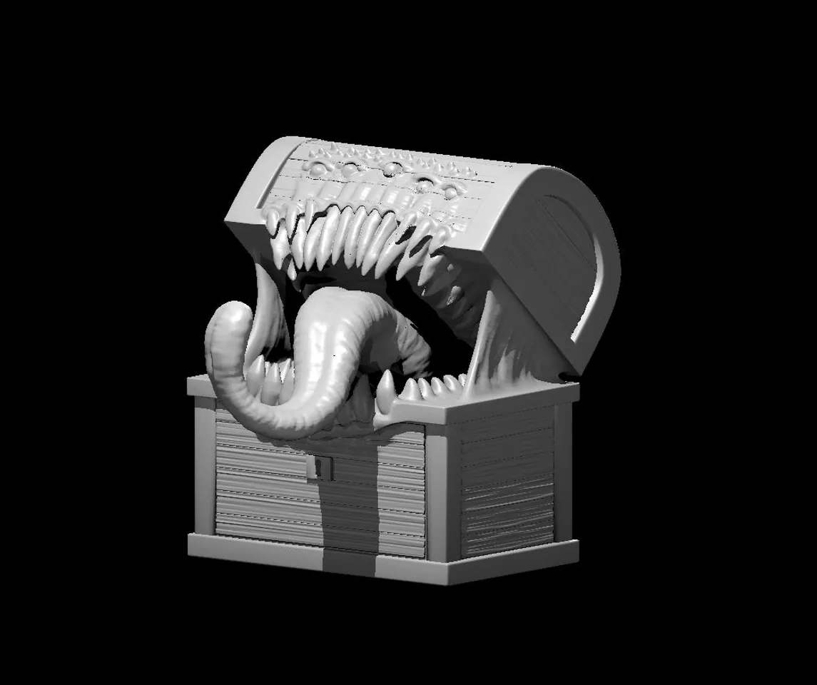 Chest Mimic by MZ4250 | Download free STL model | Printables.com