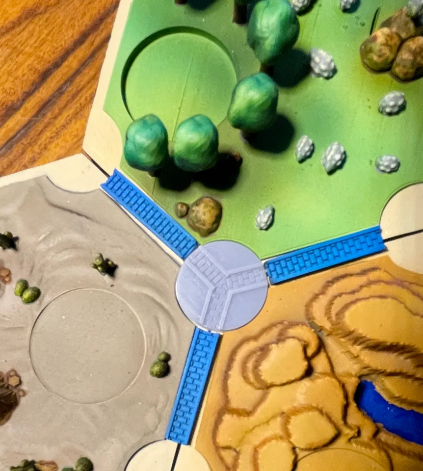 3D Catan road intersection by ATree | Download free STL model ...