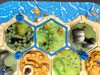 3D Catan road intersection by ATree | Download free STL model ...