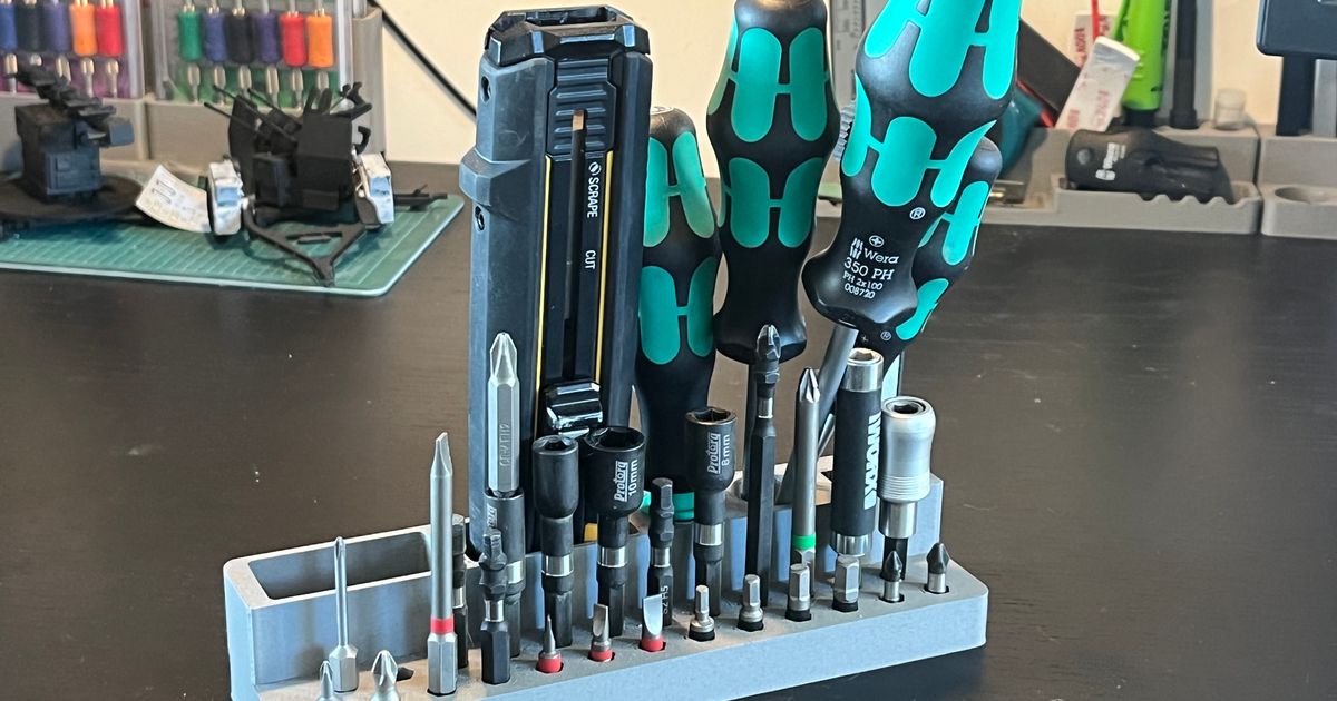 Desk Tool Organizer 03 by Chaoming Li Download free STL model