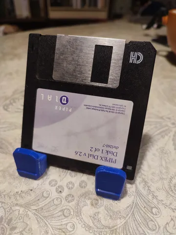 Boot Disk phone stand