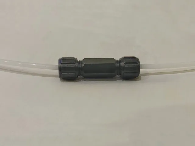 Low Profile PTFE Bowden Tube Connector Fitting