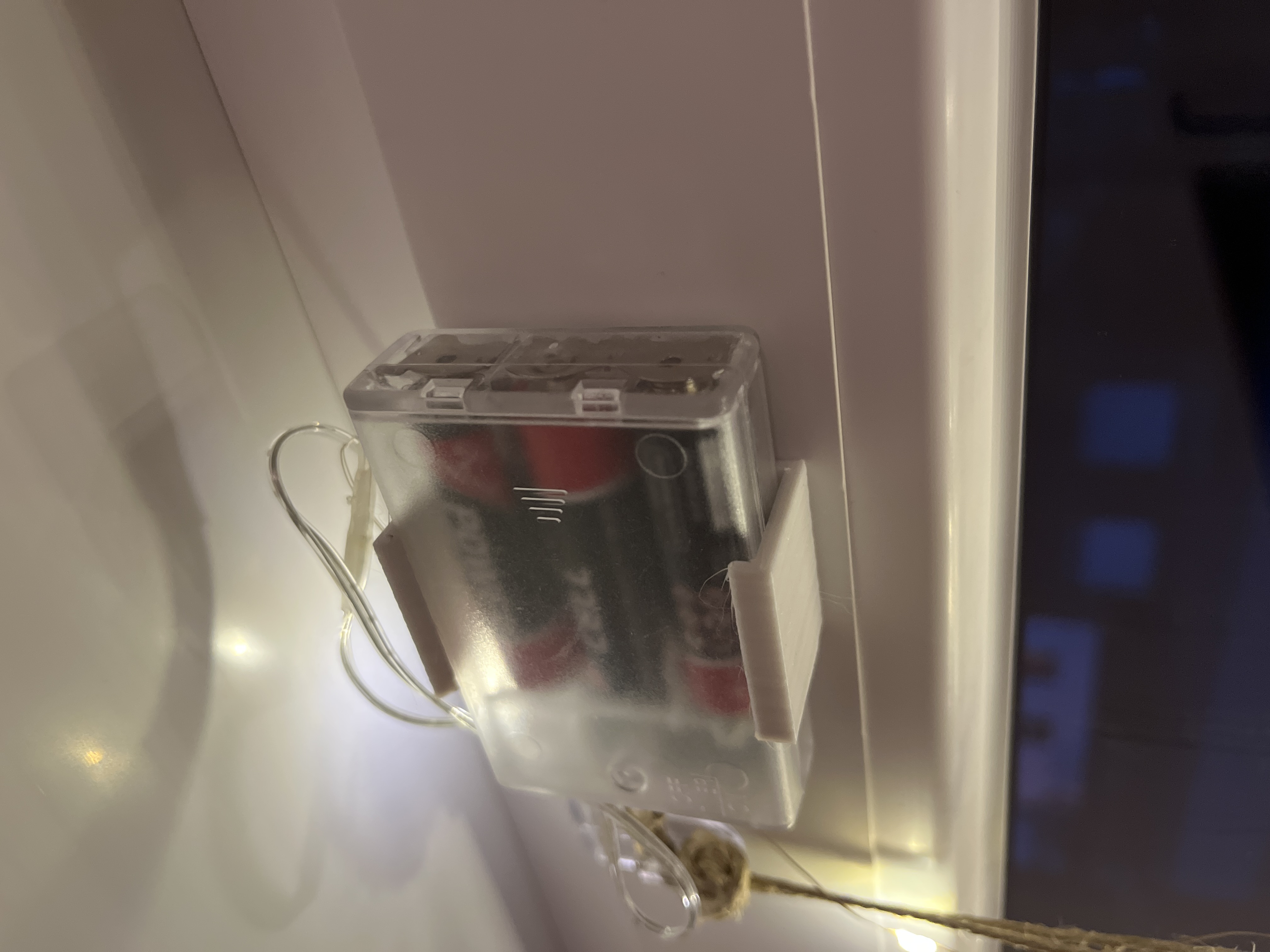 Batteriepack Fensterhalter für Lichterkette