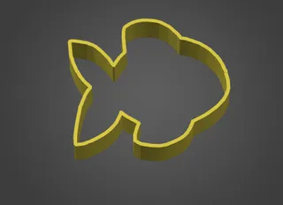 Fish Head Cookie Cutter by Tom Anderson (The Real NEO)