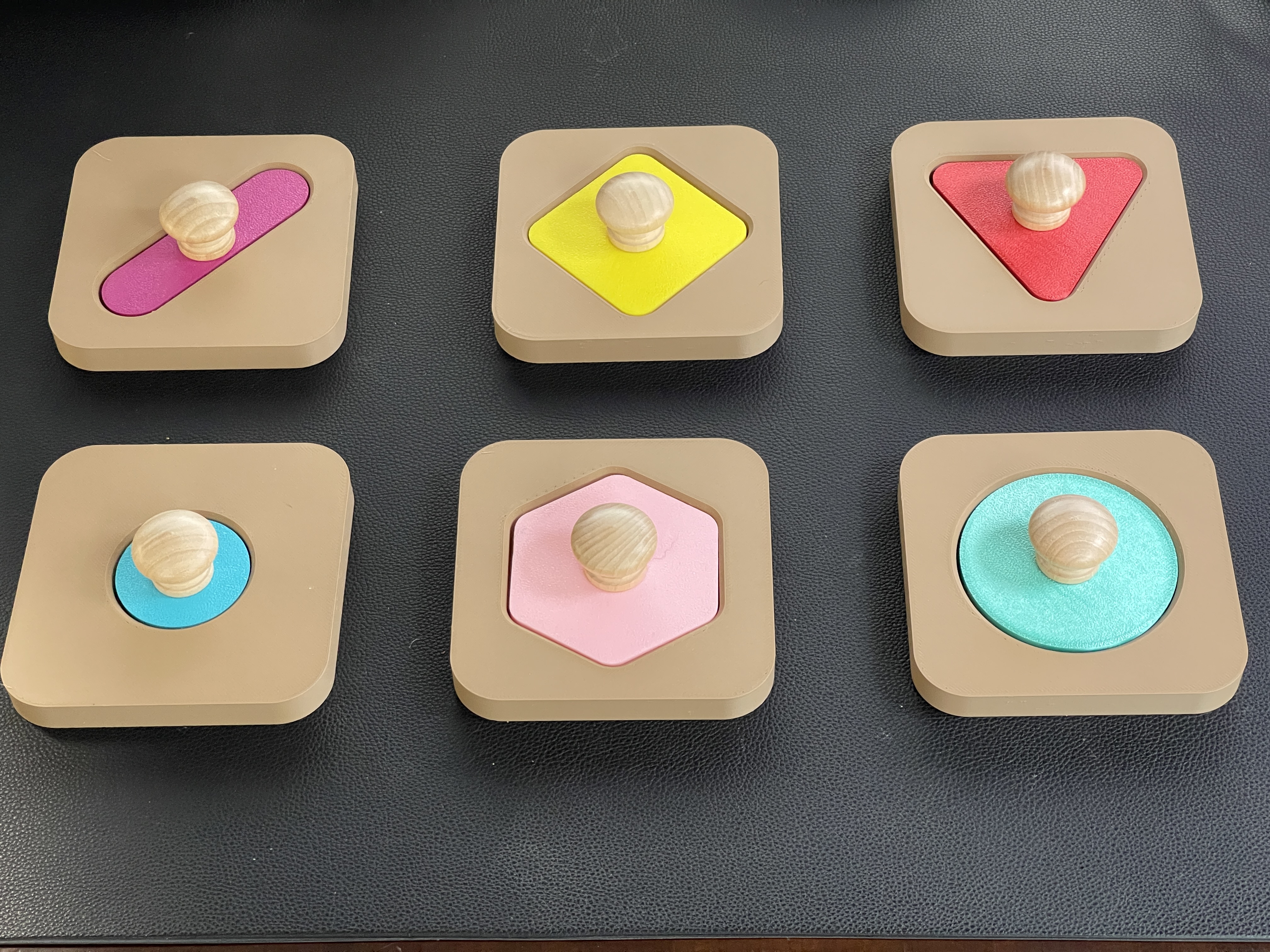 Montessori-Style Puzzle Toy for Infants/Toddlers