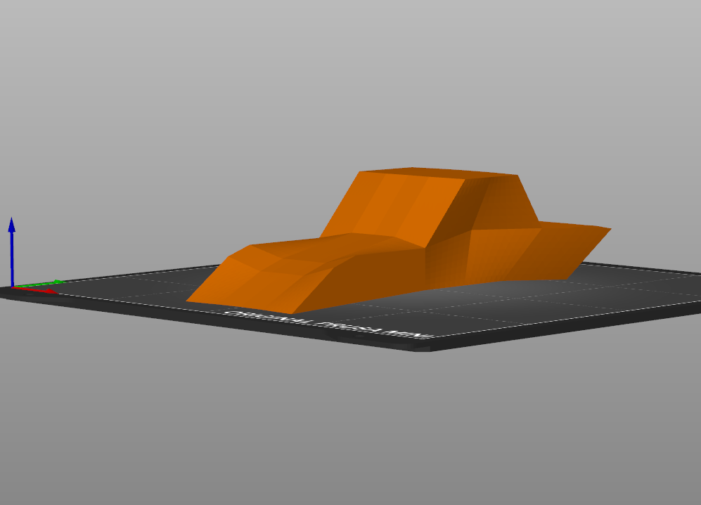 Low Poly Car Ice Scraper by icodeusingmybutt Download free STL model