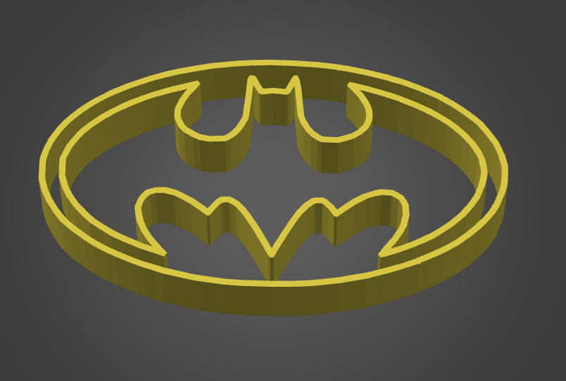 BATMAN COOKIE CUTTER by Dušan Dolníček | Download free STL model ...