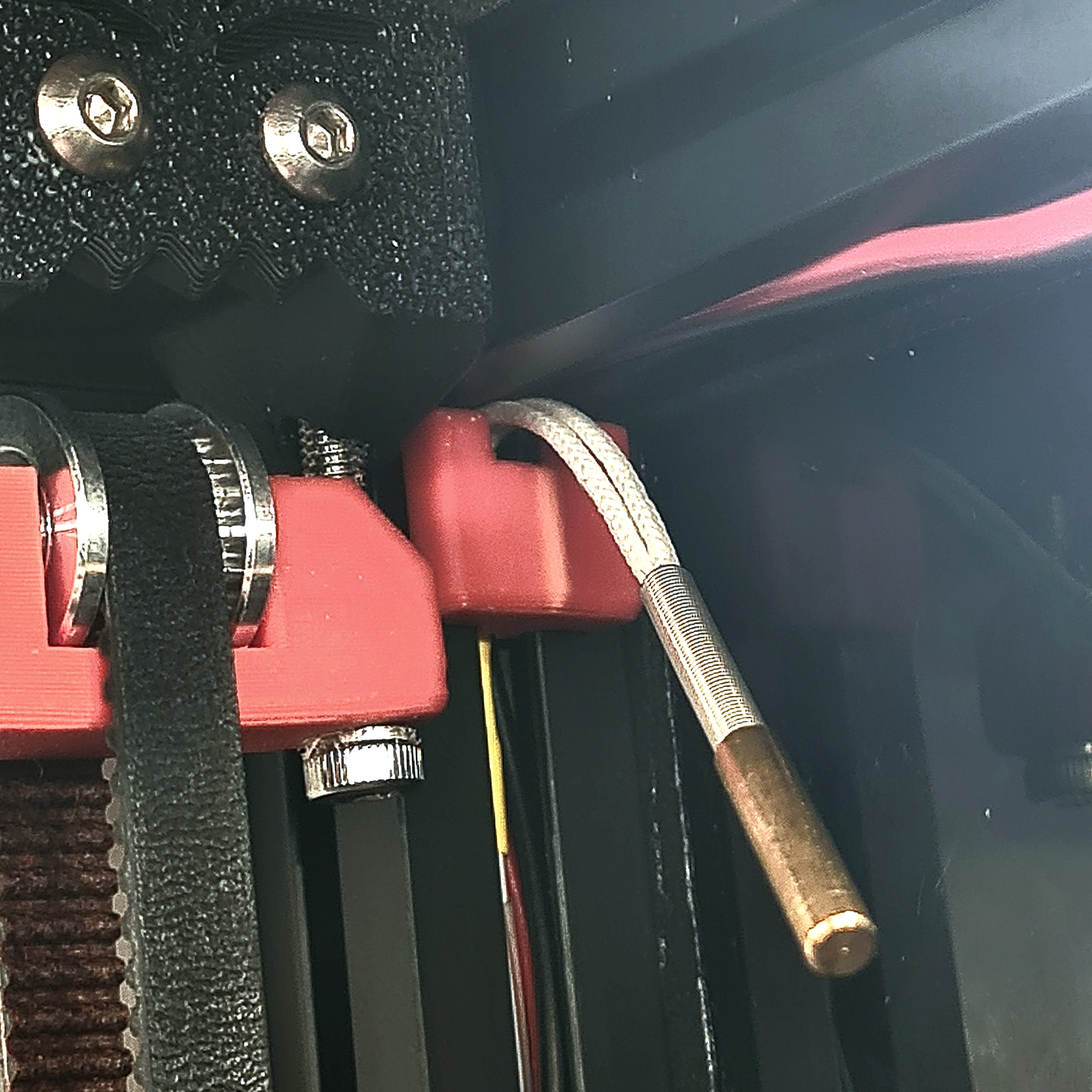 1515 Extrusion Corner Pop in clips for hiding LED + Chamber Holder