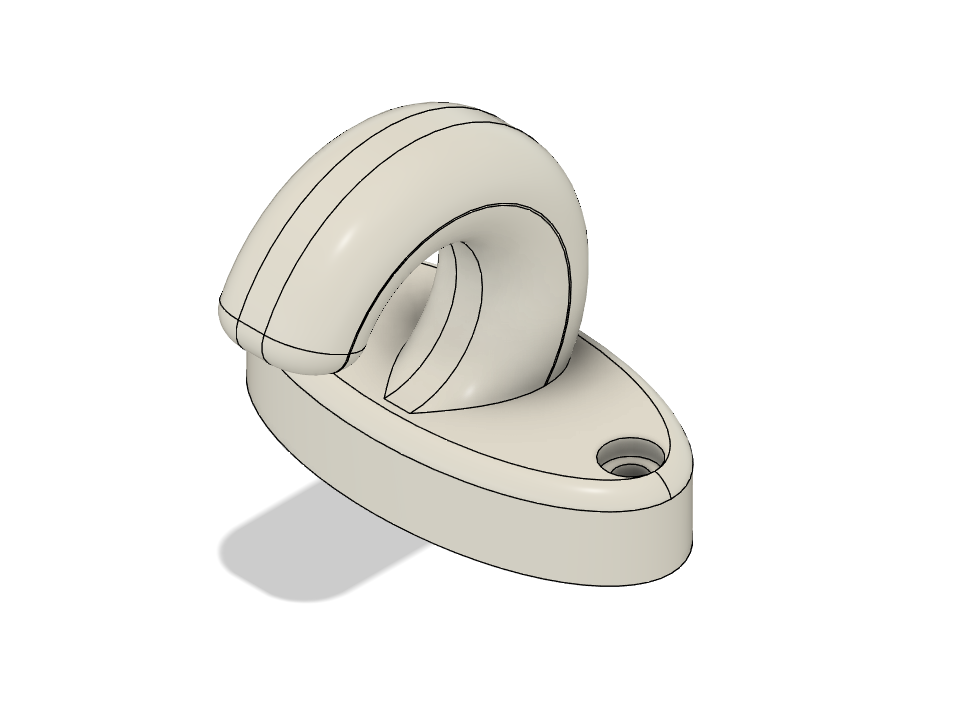 Ceiling hook by Erik Simensen Download free STL model