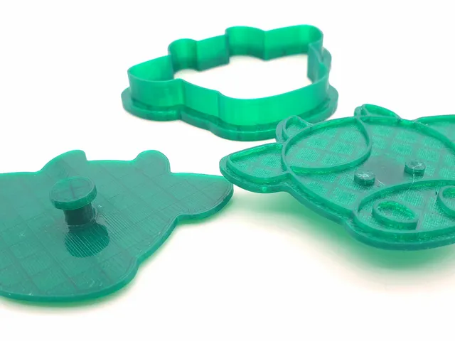 Cow Cookie Cutter with handle for kids or cookie factories