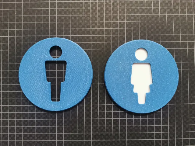 Toilet Sign