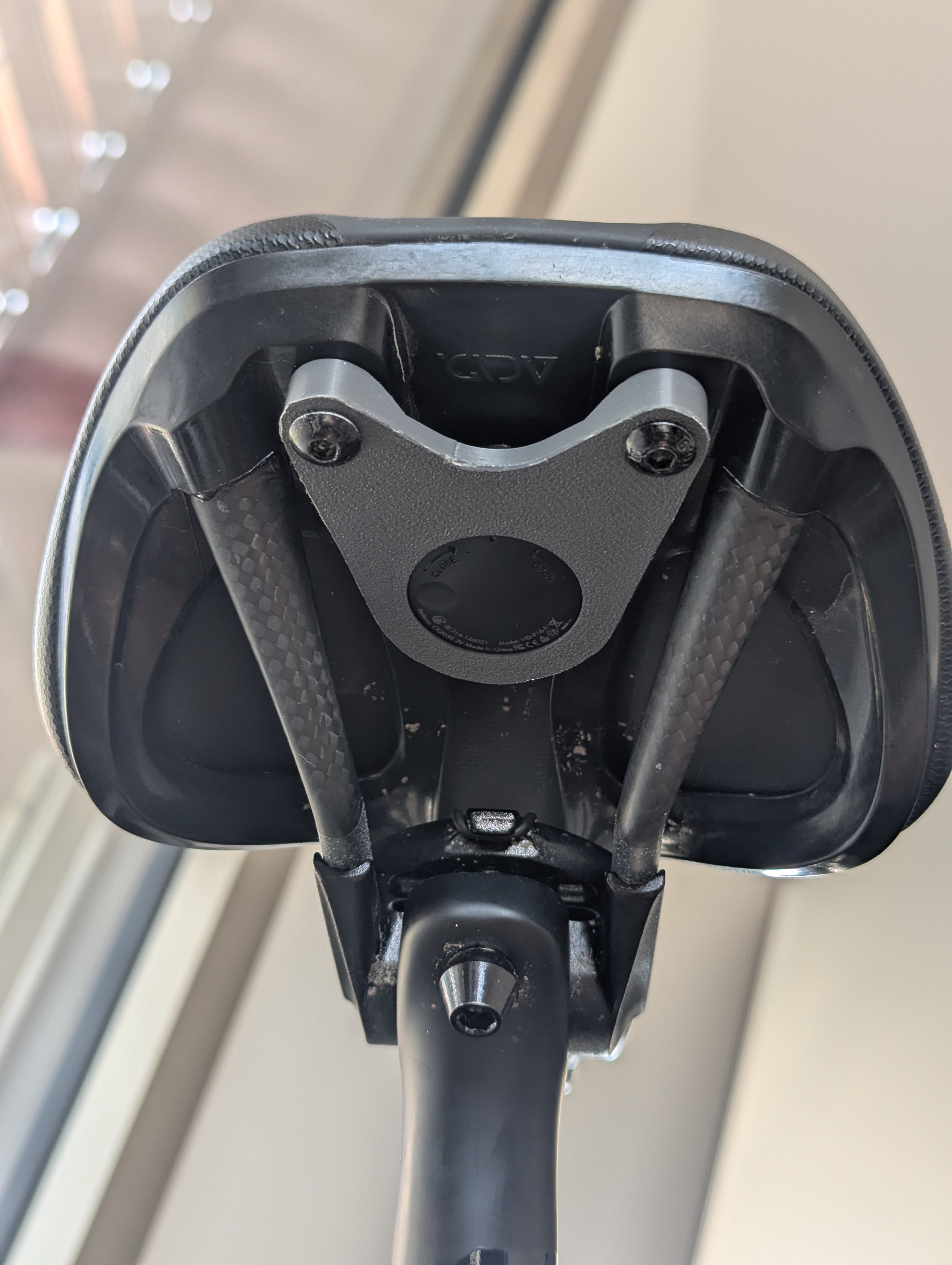 Tag Holder for Acid Saddle