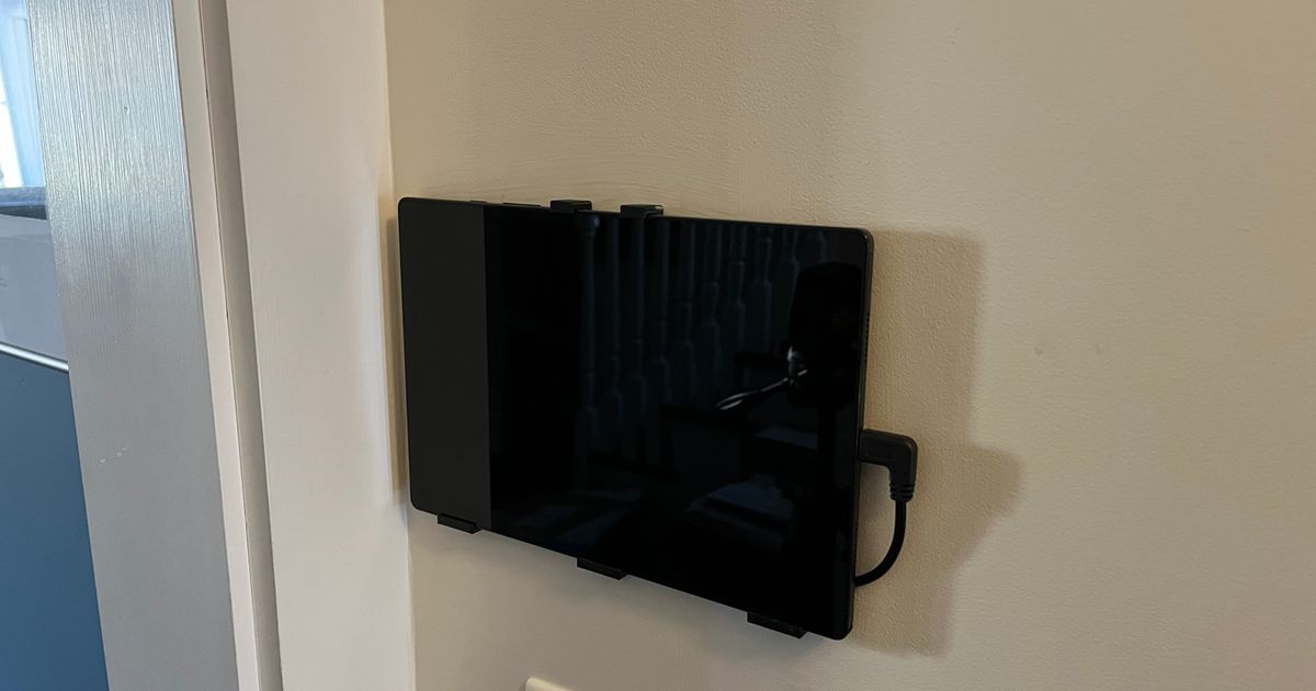 Samsung Galaxy Tab A8 SM-200X Wall Mount by nclpl | Download free STL ...