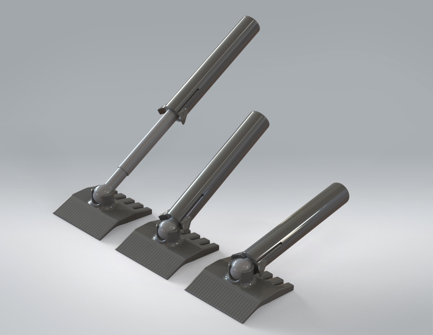 Telescopic Ice Scraper by Tyler Rice Download free STL model