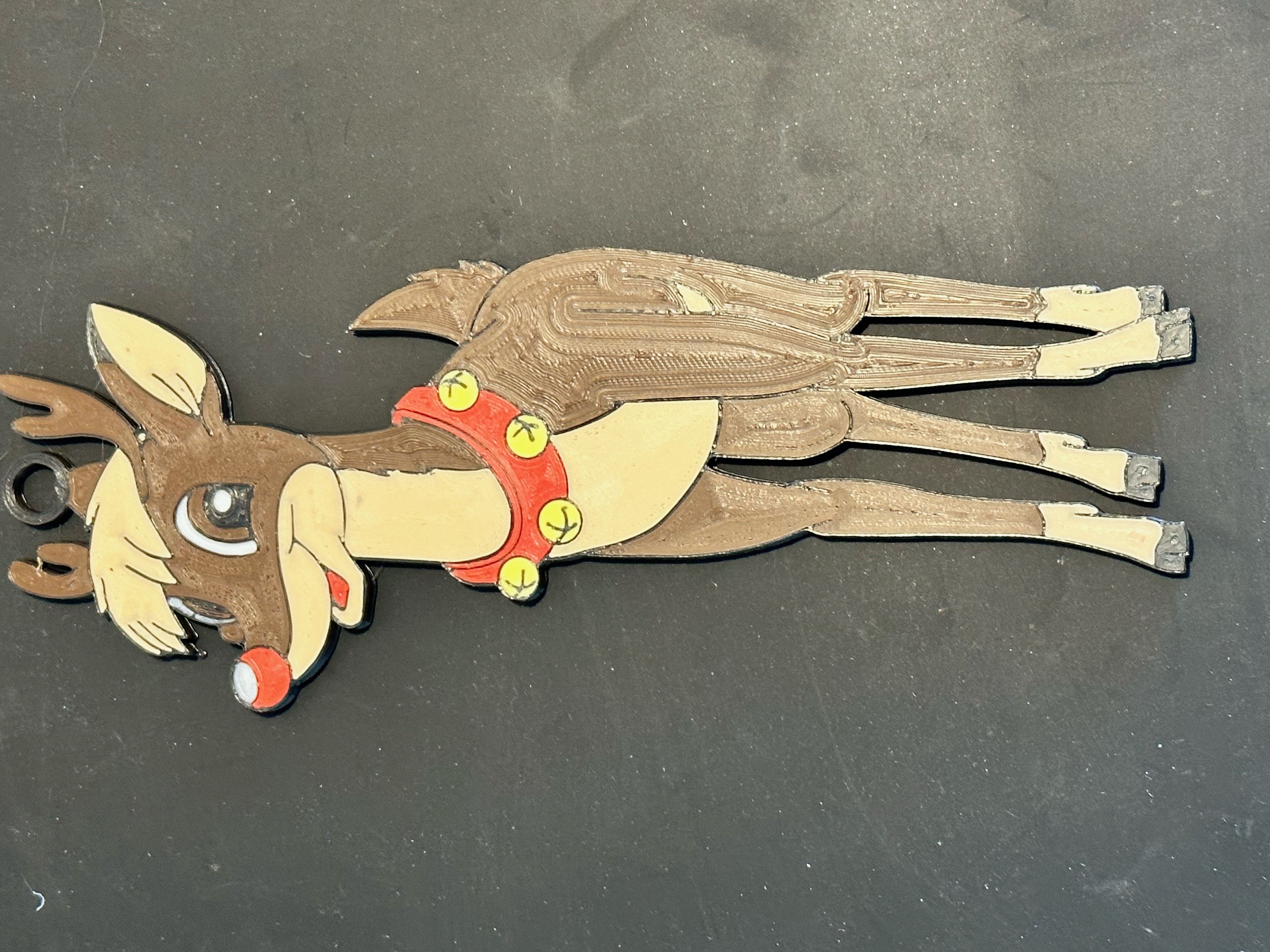 Rudolph hanging ornament