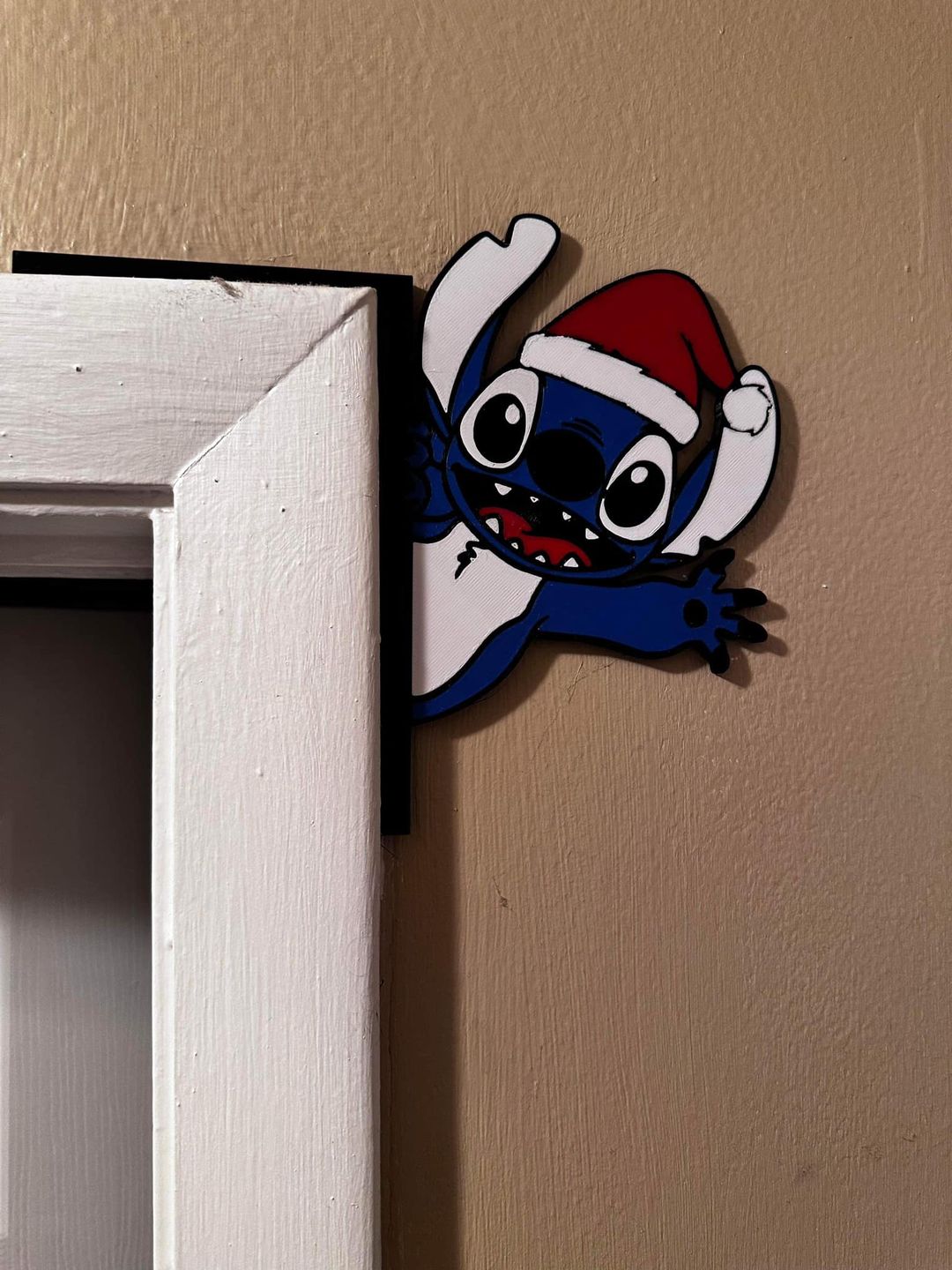 Stitch Christmas Doorhanger