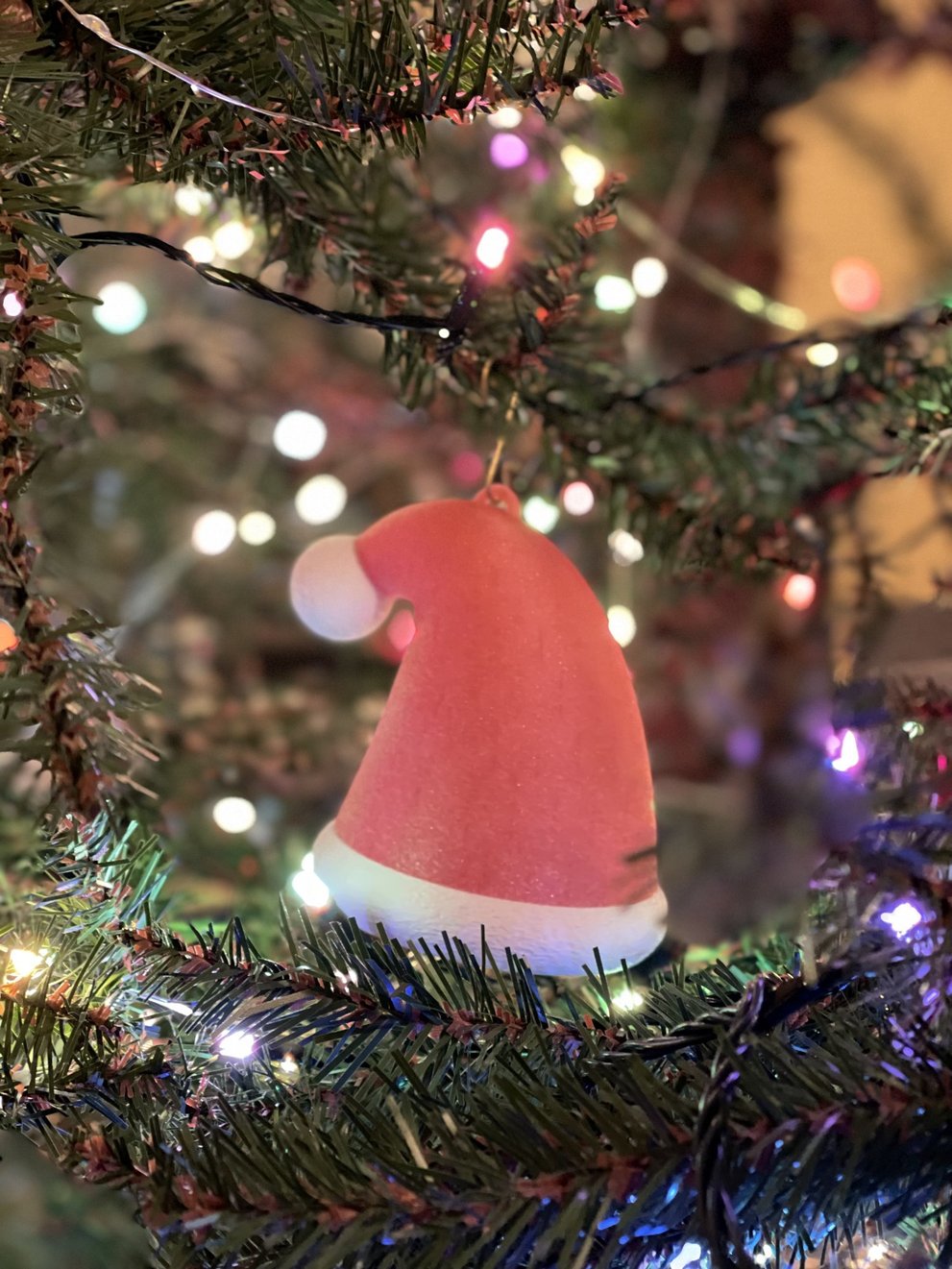 Santa Hat Ornament