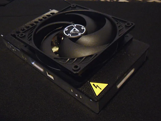 Mean Well LRS-350 Lid for 120mm Fan