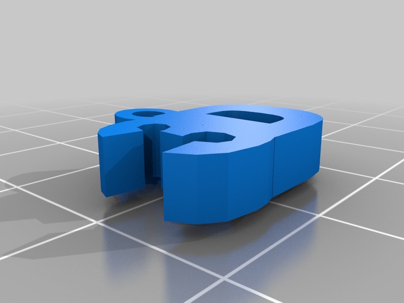3D Keychain by unitMeasure | Download free STL model | Printables.com
