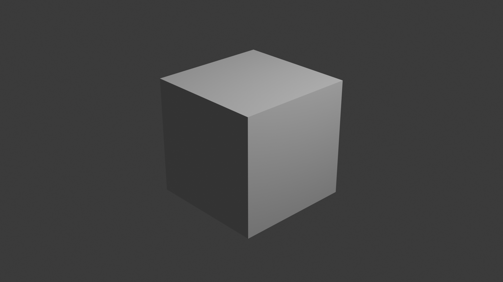 Small magenta cube