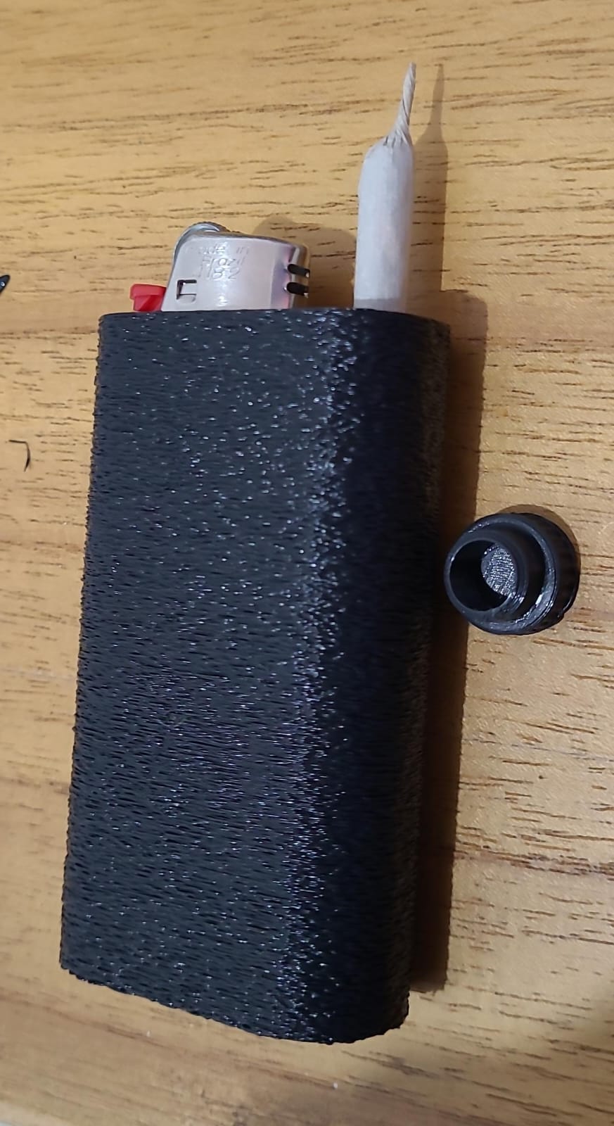 Cigarrete and Bic Lighter case