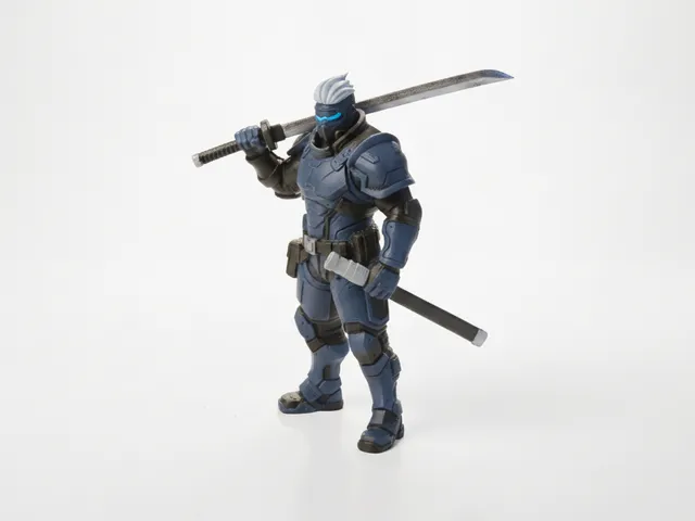 Blademaster Warrior Fantasy Fighter 3D Printable