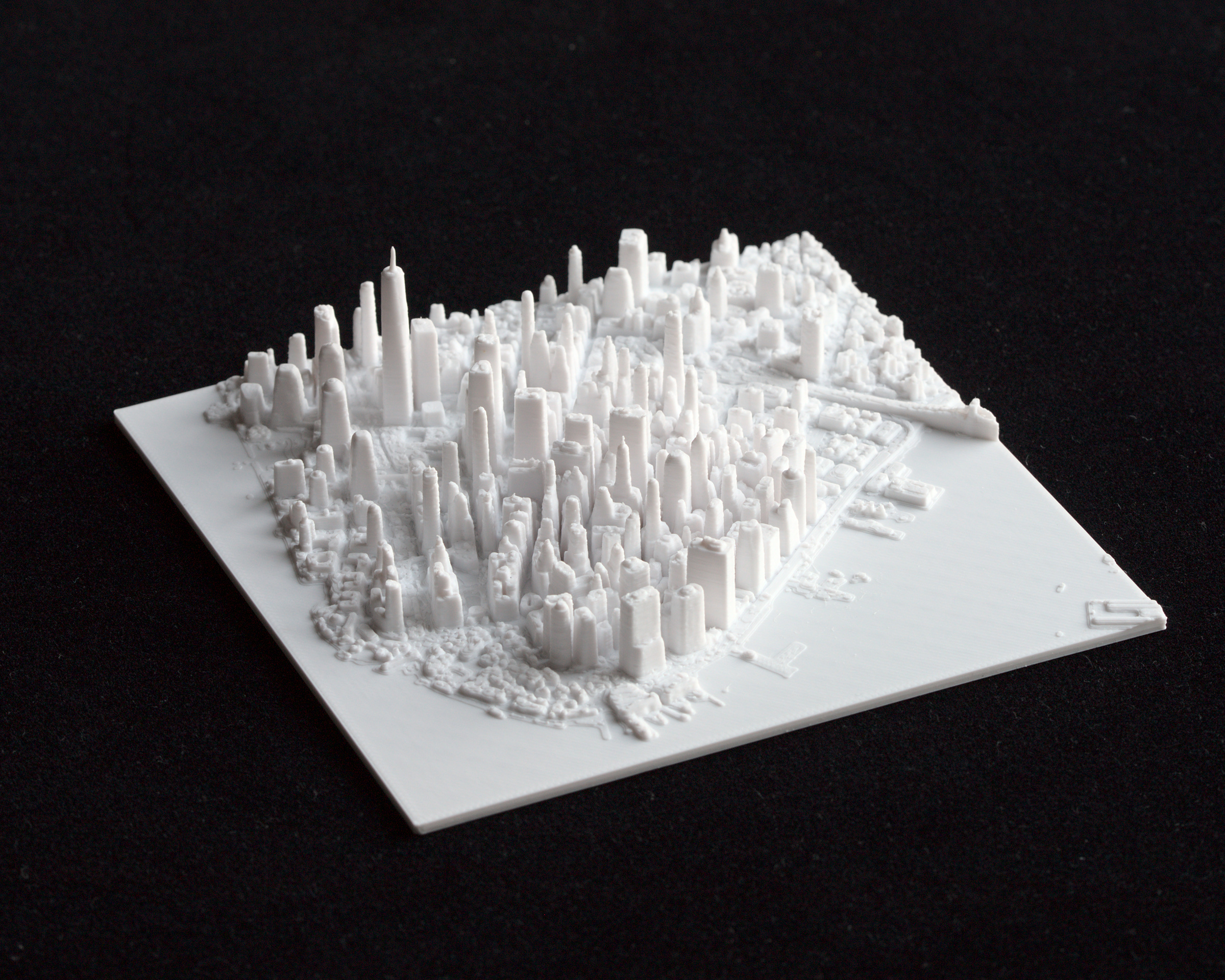 Lower Manhattan from Lidar