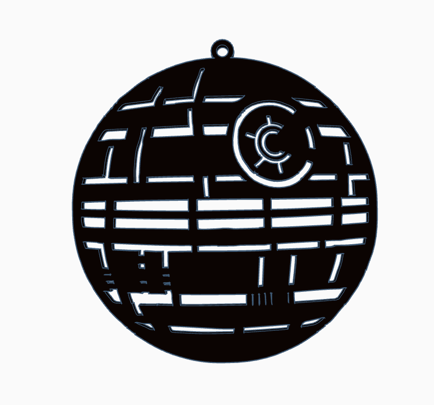 Death Star Onrament by Sot Kon | Download free STL model | Printables.com