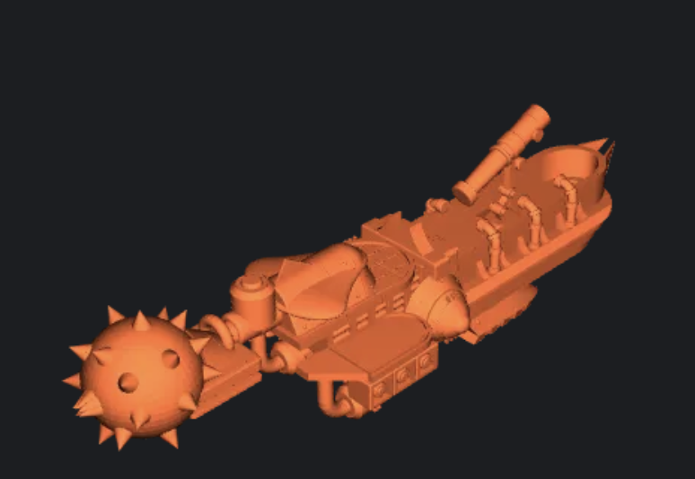 A tesla ship