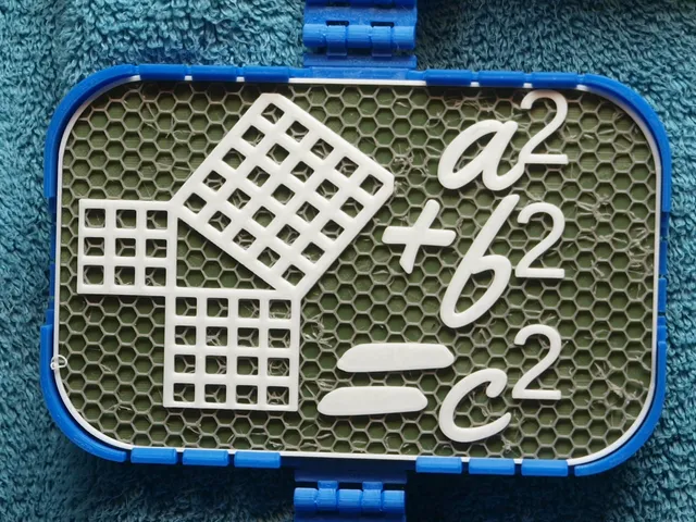 Pythagoras' theorem sign