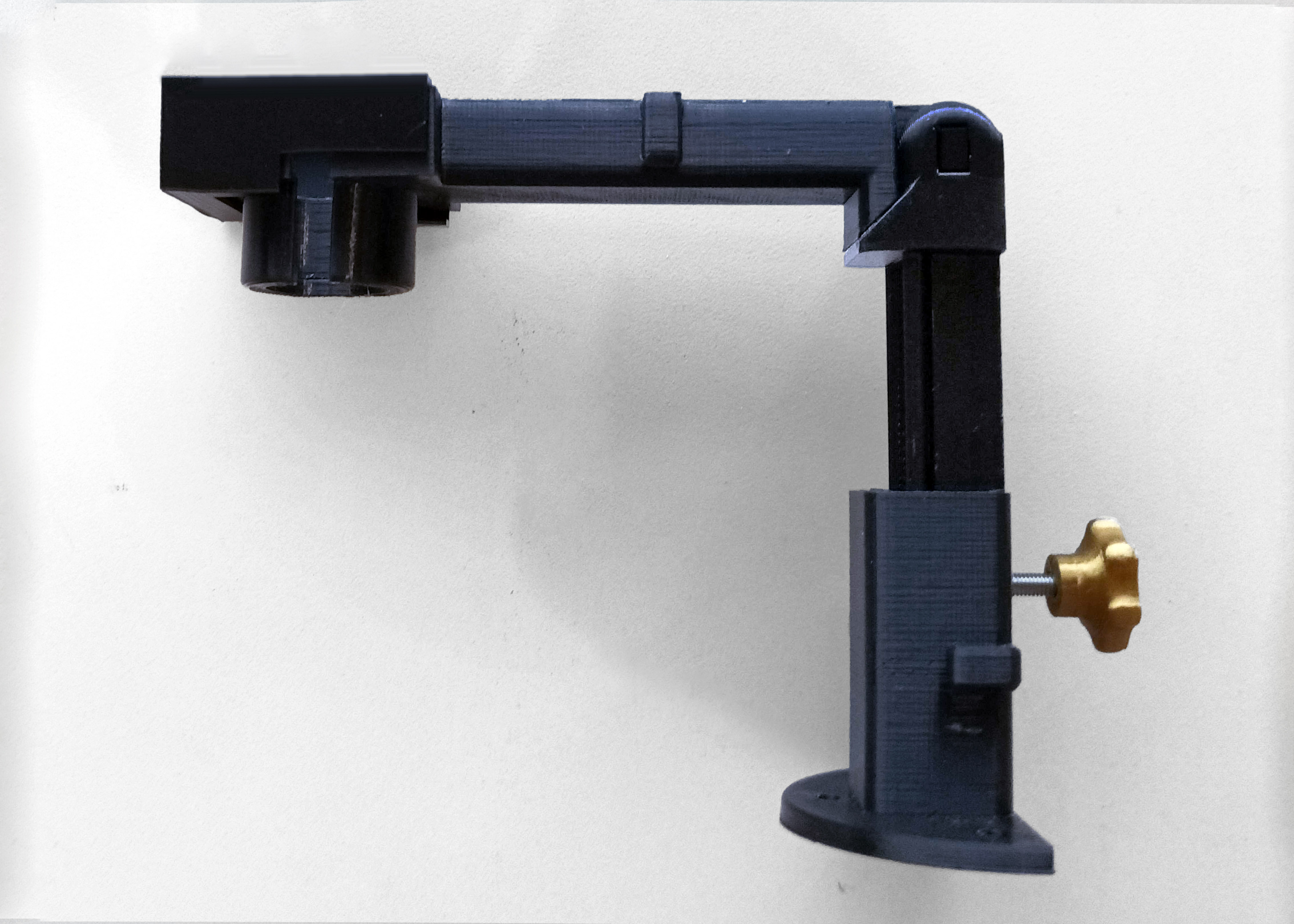 Struct Arm Light Adjustable illumination arm by LIBRE hub | Download free STL model ...