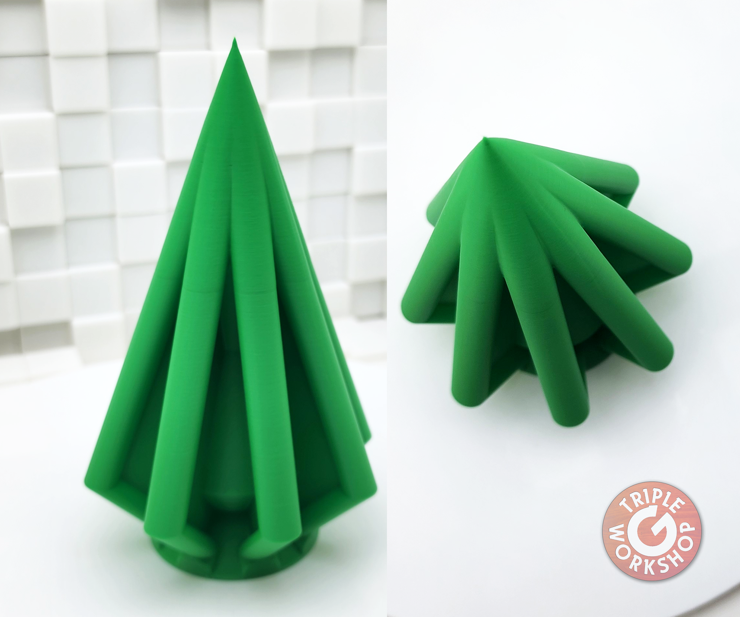 Vase Mode Xmas Tree "Arrowhead"