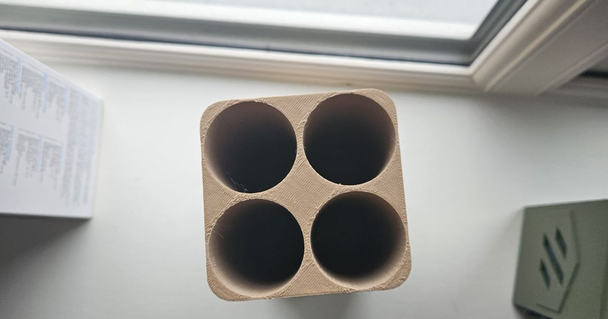 Aluminum/Wrap Film Roll Holder by Andre Stadler Download free STL