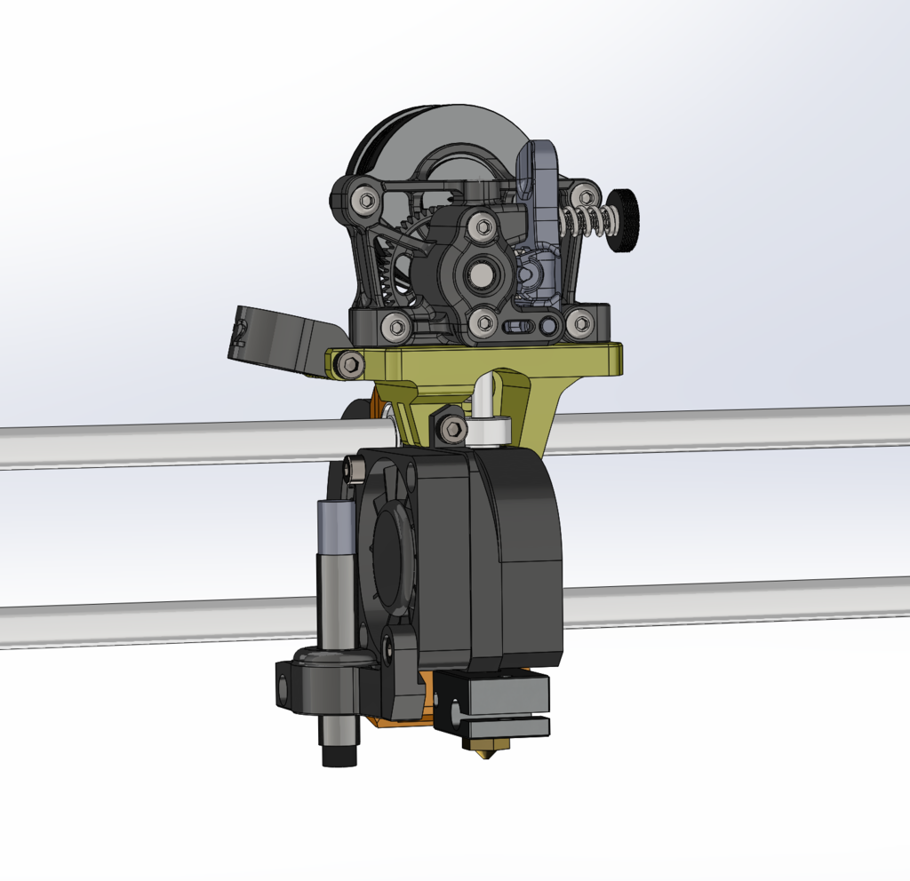 Prusa mini Sherpa extruder Direct drive conversion