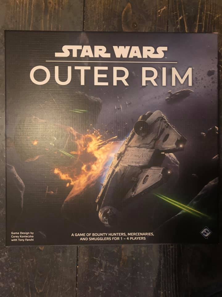 Star Wars Outer Rim Game Insert