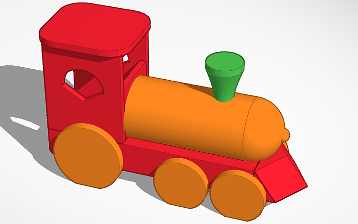 Miniatura 2 do modelo 3D Train Benchy