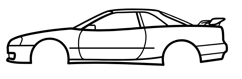 CarSilhouette - Nissan Skyline GT R-34 (1999)
