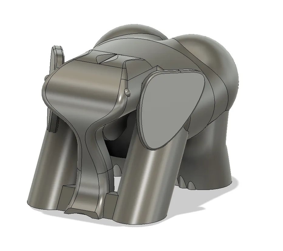 Scrapefant by Edwin | Download free STL model | Printables.com