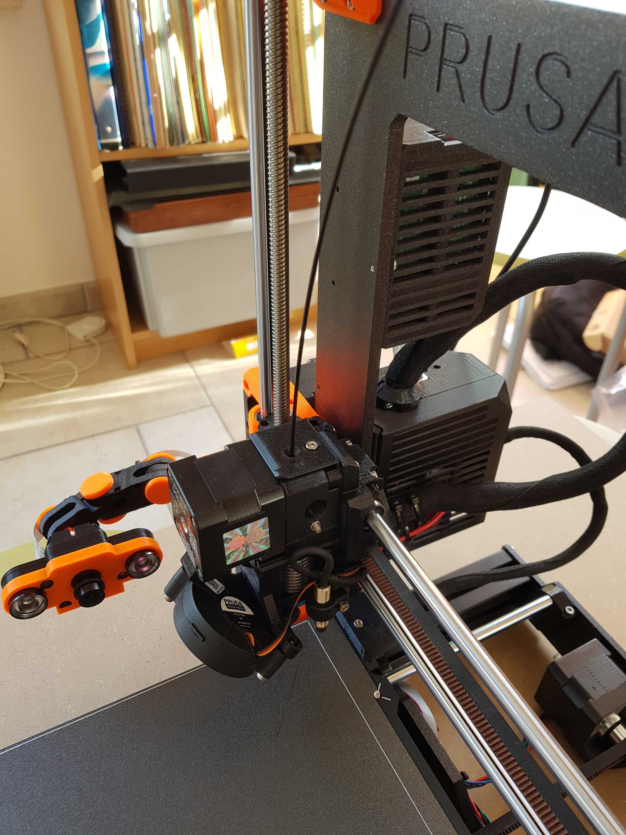 OctoPrint/OctoPi Camera configuration for Prusa 3D printer MK3S(+)