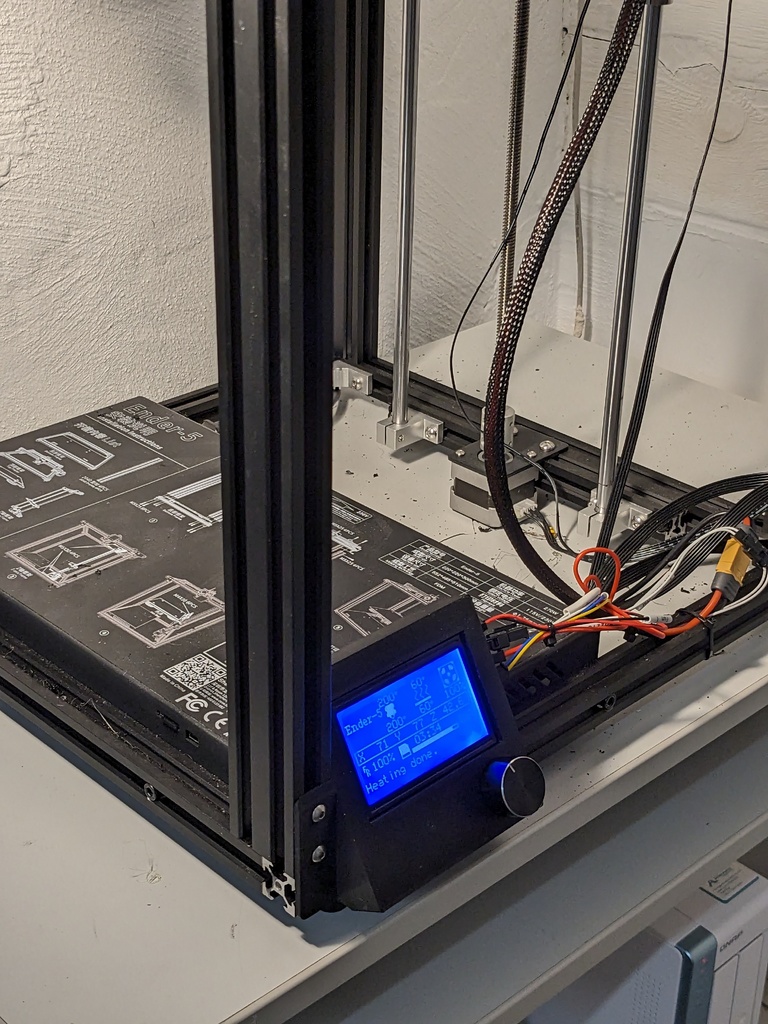 Ender5 Display bracket angled — miniatura 3