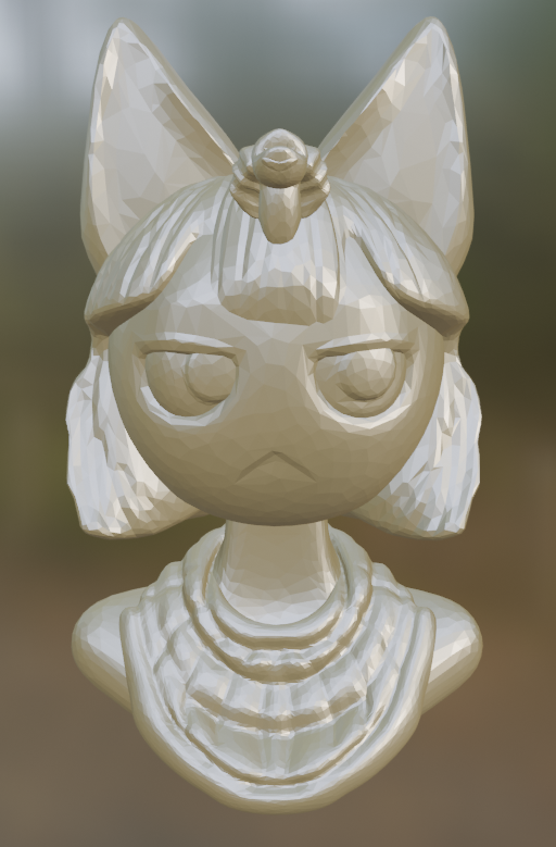 Ankha Bust - Animal Crossing
