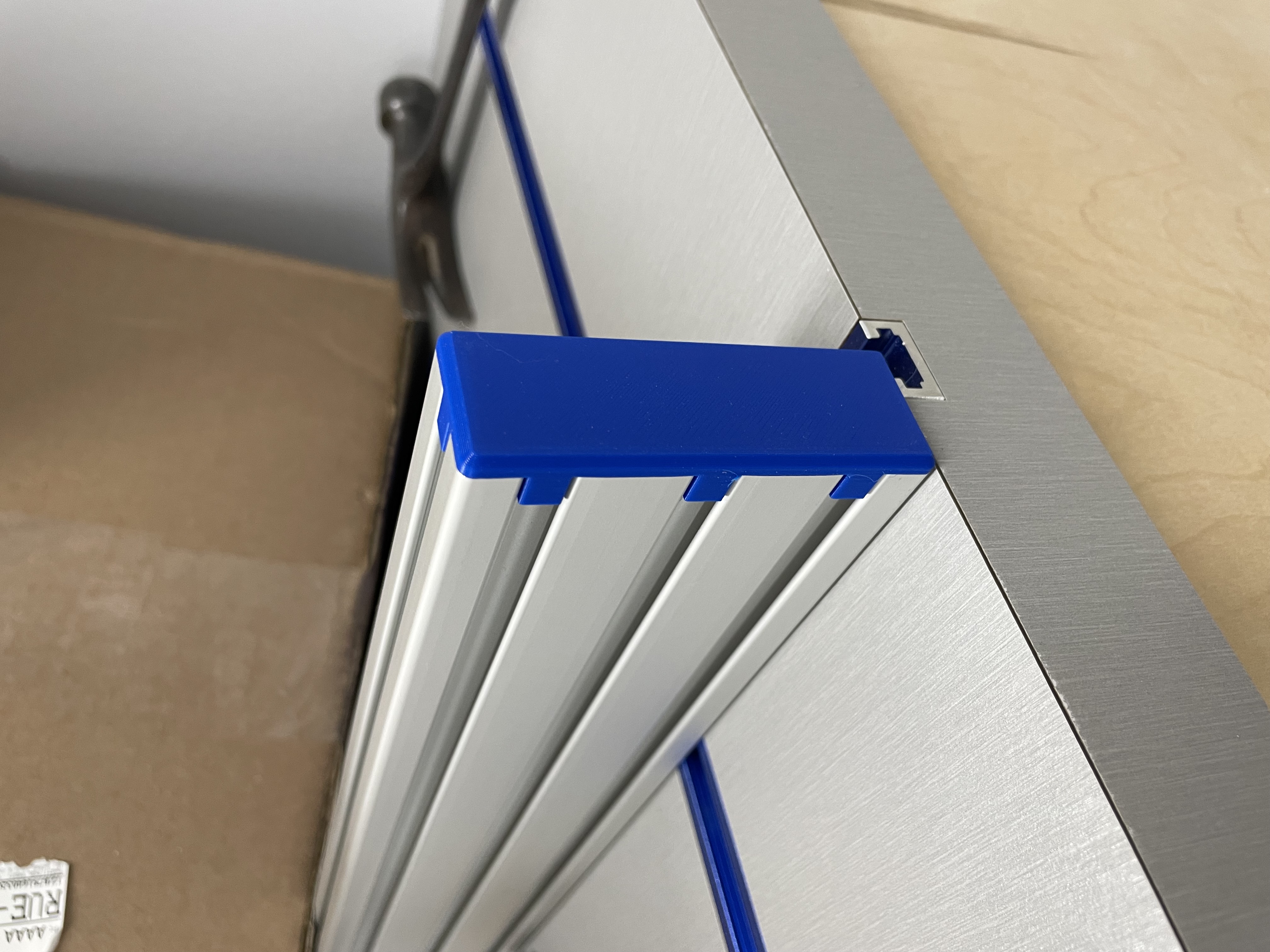 End Cap for EX-1030 Aluminum Extrusion