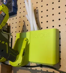 Ryobi P306 Glue Stick Holder by TankerTech, Download free STL model